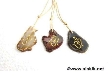 Gemstone pendants